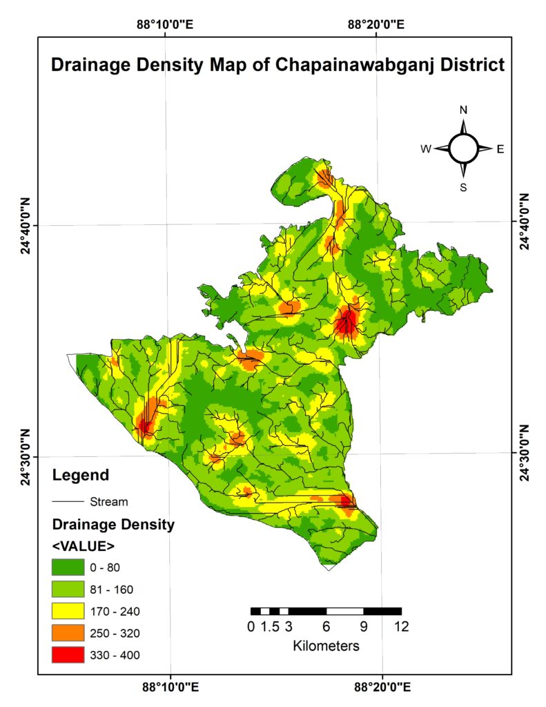 Drainage density