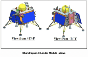 Chandrayaan 3 Lander Module Views