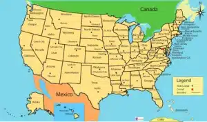 America Map