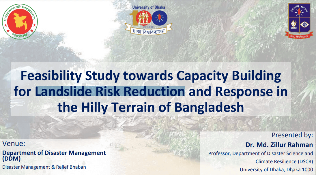 Landslide in Bangladesh