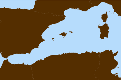 Gibraltar Strait Map