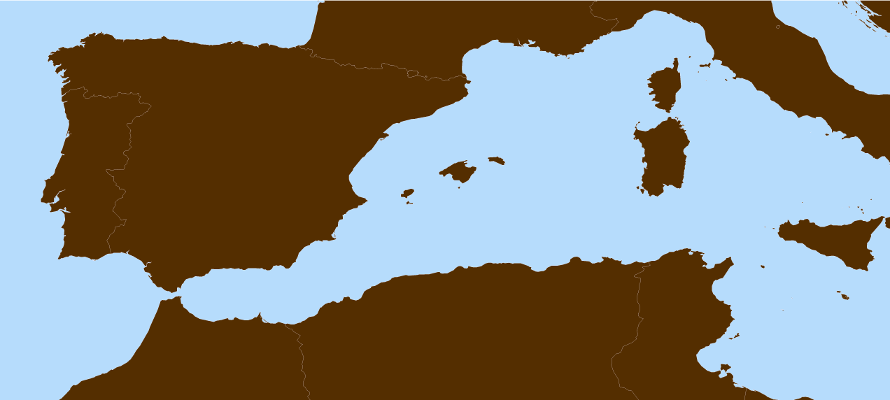 Gibraltar Strait Map: Strait of Gibraltar Map Vector – Strategic Maritime Chokepoint Between Europe and Africa Gibraltar Strait Map