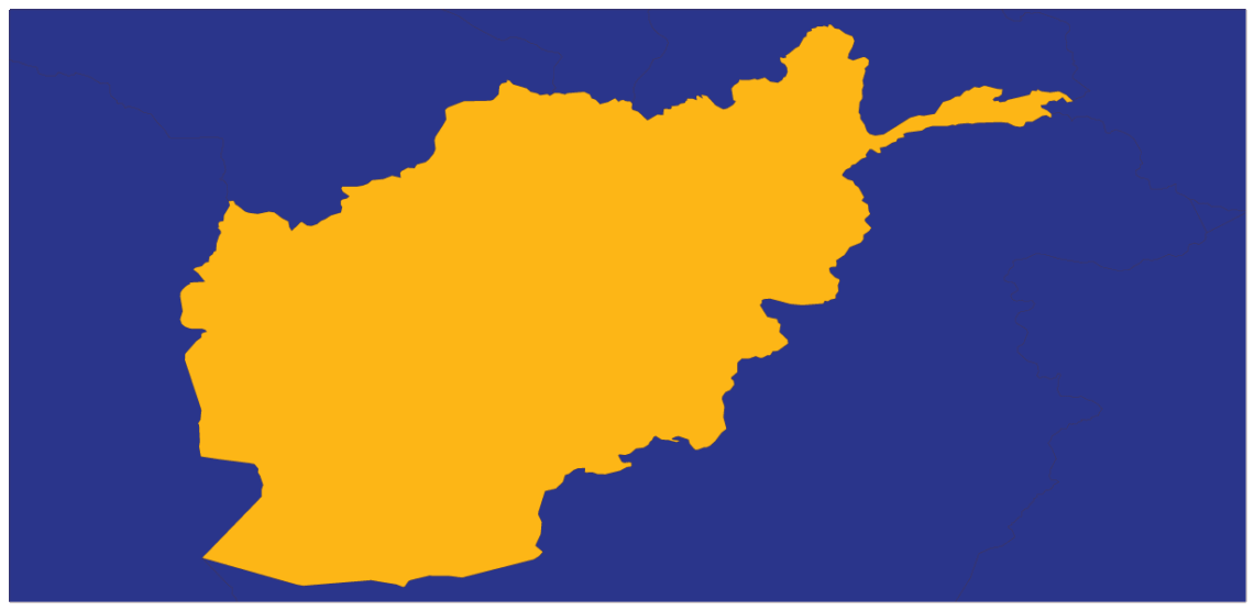 Map of Afghanistan