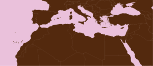 Map of Straits of Gibraltar