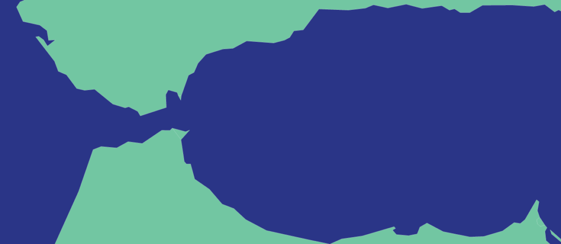 Strait of Gibraltar on Map