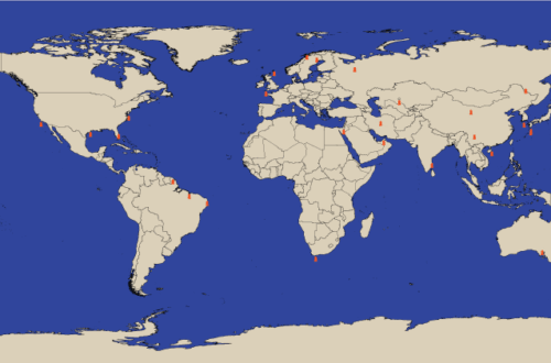 Where is Kennedy space center located on the map 52 where is kennedy space center located on the map