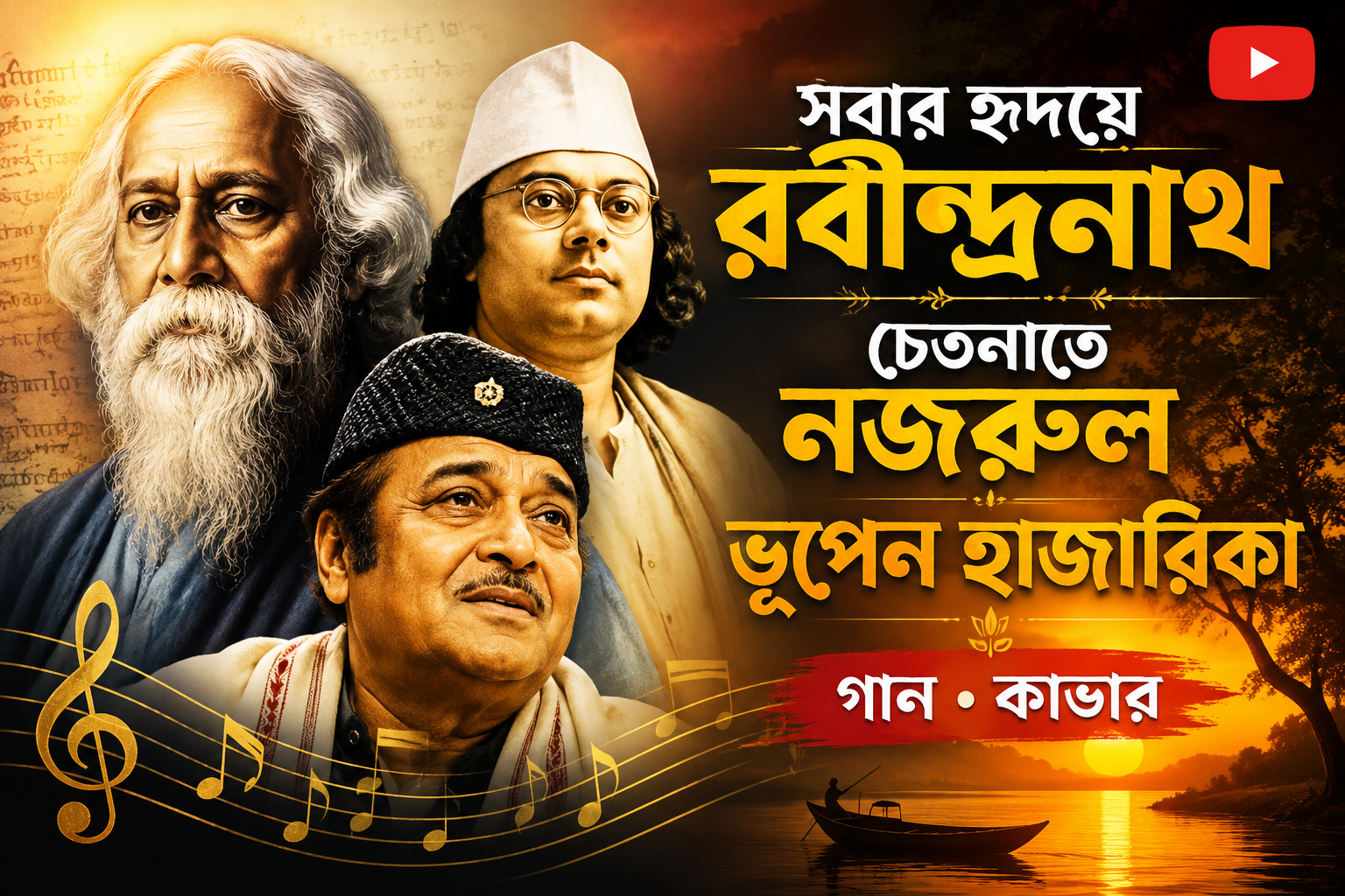সবার হৃদয়ে রবীন্দ্রনাথ, চেতনাতে নজরুল 2 সবার হৃদয়ে রবীন্দ্রনাথ, চেতনাতে নজরুল