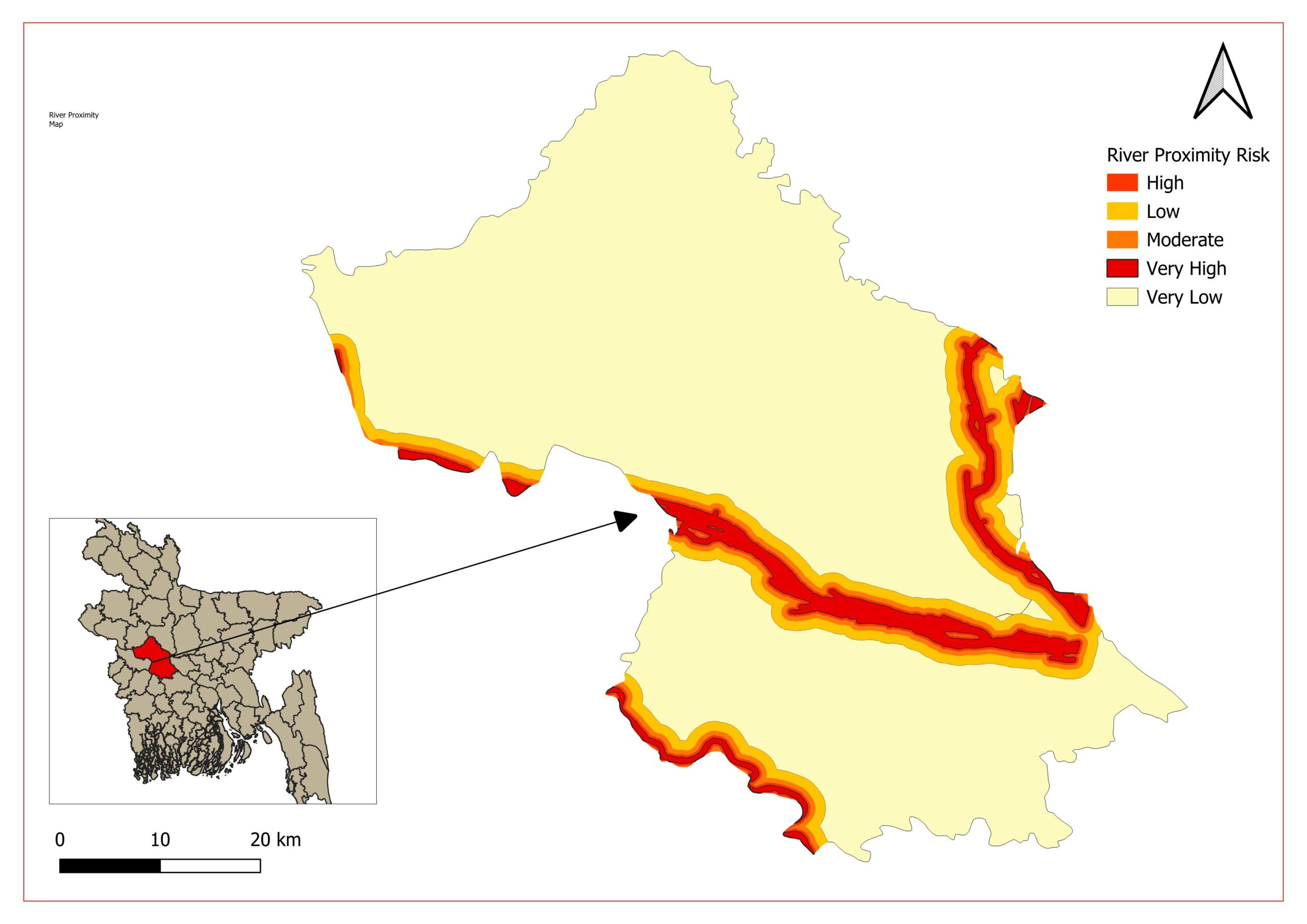 River Proximity Map
