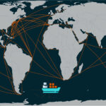 World Sea Ports Map with All Global Shipping Routes and Countries
